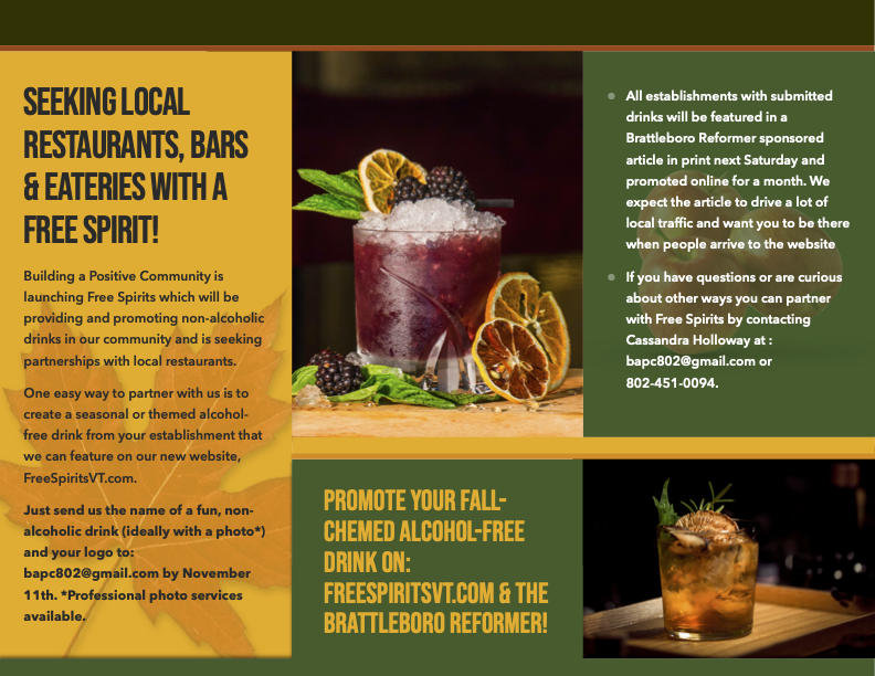 Seeking Local Restaurants, Bars & Eateries With A Free Spirit!